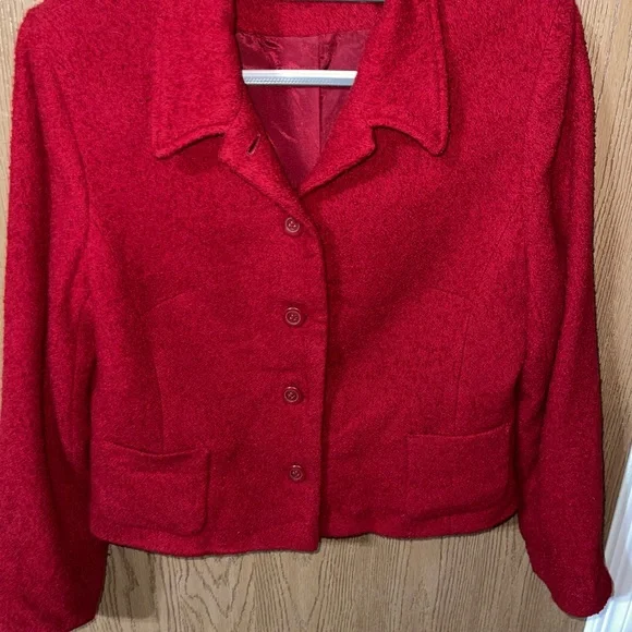 RED Kate Hill women’s 2 piece wool suit - Size 14 - Picture 2 of 7